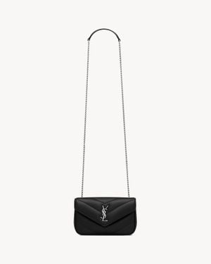 Saint Laurent Loulou Mini - White