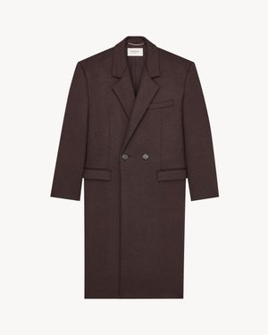 Saint Laurent Coat - Brown