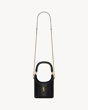 Saint Laurent ギャビーミニ バケットバッグ - ブラック