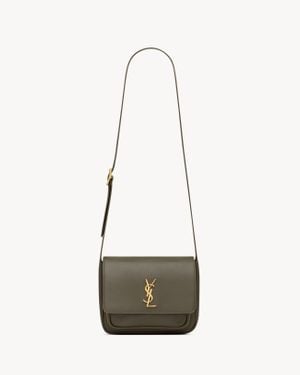 Saint Laurent Niki Satchel En Cuir - Blanc