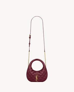 Saint Laurent Saint Laone Sizerent イカリーノ ミニ（キルティングナッパレザー） - ピンク