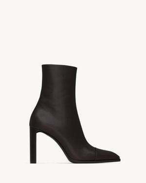 Saint Laurent Venetia Booties - Black