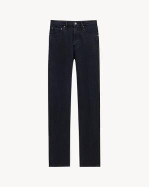 Saint Laurent Jeans Dritti - Blu