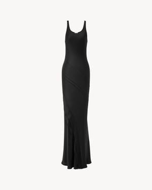 Saint Laurent Long Tank Dress - Black