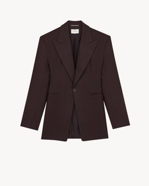 Saint Laurent Giacca - Viola