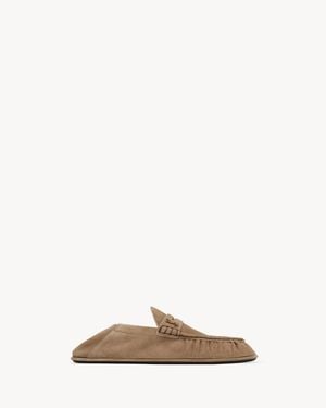 Saint Laurent Le Loafer Foldable - Natural