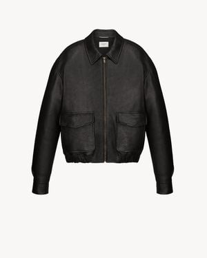 Saint Laurent Short Jacket - Black