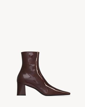 Saint Laurent Rainer Boots - Brown