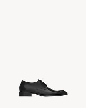 Saint Laurent Judd Derbies - White