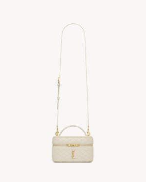 Saint Laurent Borsa A Tracolla Gaby Mini - Bianco