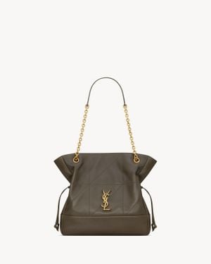 Saint Laurent Small Jamie Shopping - Natural