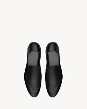 Saint Laurent Alain Slippers - Black