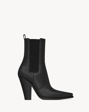Saint Laurent Dylan Chelsea Boots - Black