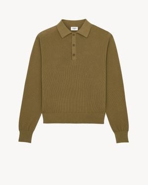 Saint Laurent Polo - Verde