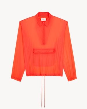 Saint Laurent Windbreaker - Red