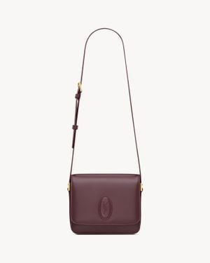 Saint Laurent Le 61 Medium Satchel - White