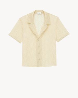 Saint Laurent Saint Laone Sizerent Pajama Set - White