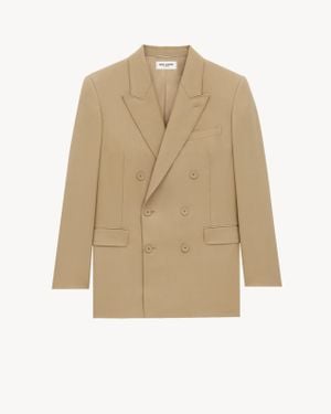 Saint Laurent Jacket - Natural