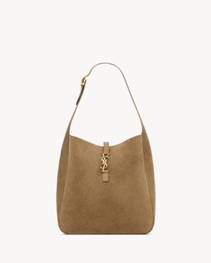 Saint Laurent Le 5 À 7 Supple Large - Brown