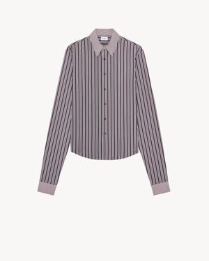 Saint Laurent Winchester Shirt - Purple
