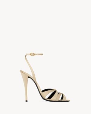 Saint Laurent Chandelle Sandals - White