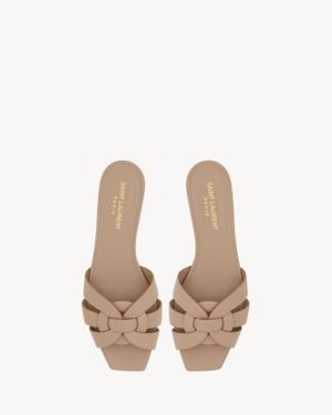 Saint Laurent Tribute Flats - Natural