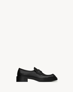 Saint Laurent Harvey Loafers - Black
