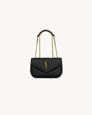 Saint Laurent サド マイクロ チューブ（ラムスキン） ブラック
