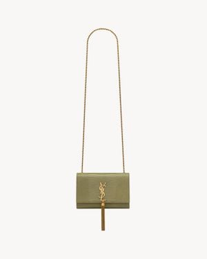 Saint Laurent Kate Small Con Nappina - Bianco