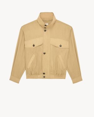 Saint Laurent Jacket - Natural