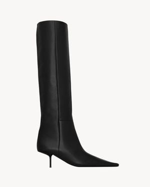 Saint Laurent Victoire Boots - Black