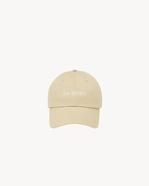 Saint Laurent Berretto - Bianco