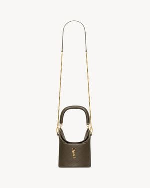 Saint Laurent Borsa A Secchiello Gaby - Bianco