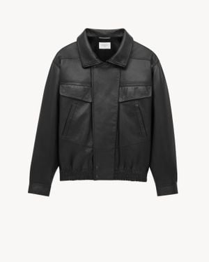 Saint Laurent Bomber Jacket - Black