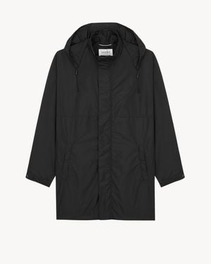 Saint Laurent Cassandre Parka - Black
