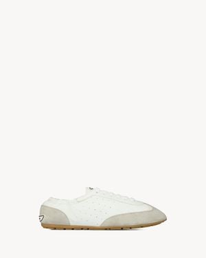 Saint Laurent Lewis Trainers - White