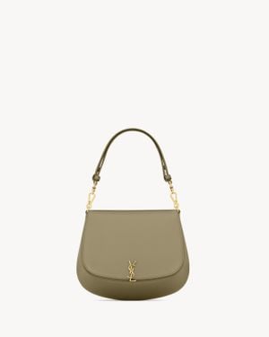 Saint Laurent Voltaire Top Handle - Natural
