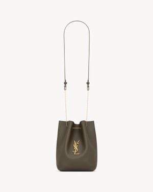 Saint Laurent Saint Laone Sizerent ポーチ（ラムスキン） - ホワイト