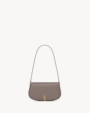 Saint Laurent Saint Laone Sizerent ヴォルテール ミニ（ボックス サンローラン） - ホワイト