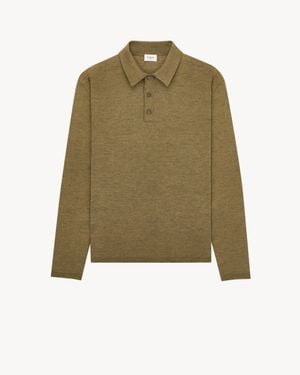 Saint Laurent Polo - Green