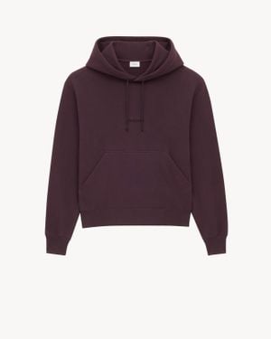 Saint Laurent Hoodie - Purple