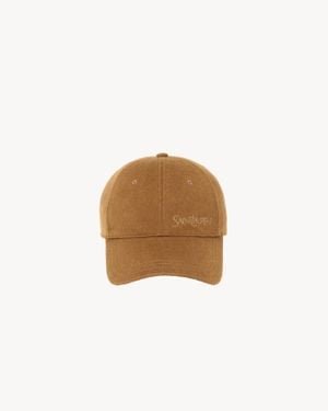 Saint Laurent Cap - Natural