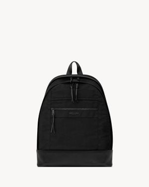 Saint Laurent City Backpack - Black