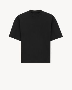 Saint Laurent T-Shirt Boxy - Nero