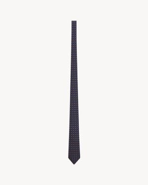 Saint Laurent Tie - White