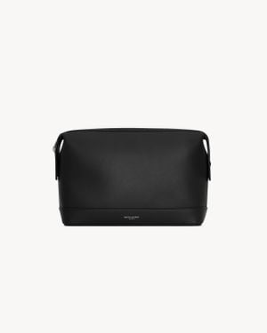 Saint Laurent Paris Small Pouch - Black