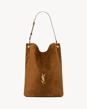 Saint Laurent Niki Supple Bucket - Brown