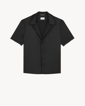 Saint Laurent Pajama Top - Black