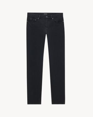 Saint Laurent Low-Rise Jeans - Blue