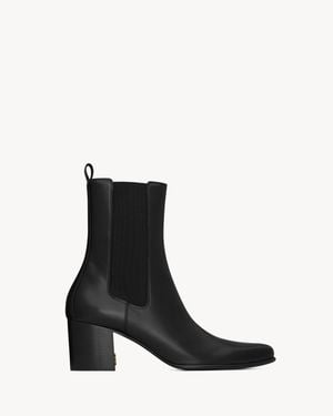 Saint Laurent Jill Chelsea Boots - Black